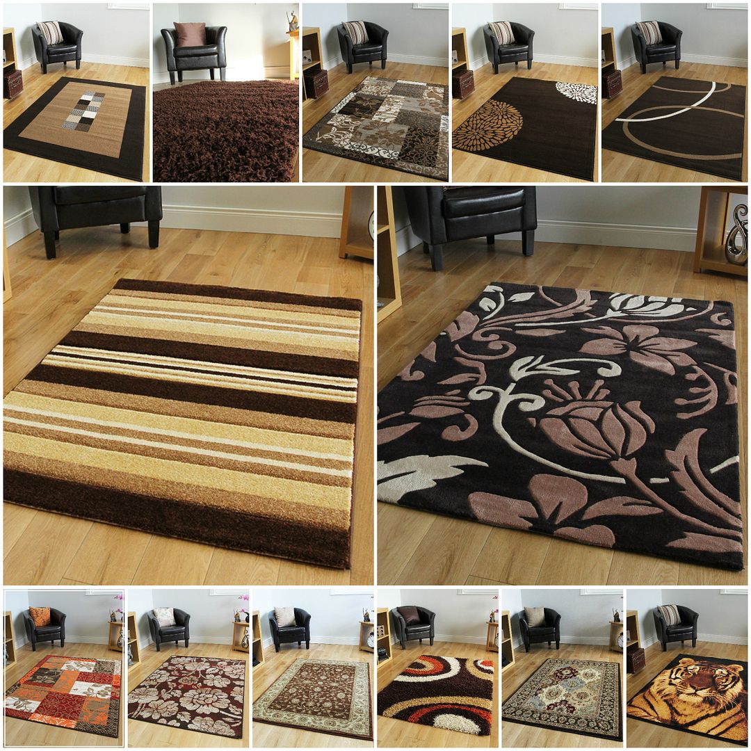 TRADITIONAL RUG SMALL MEDIUM X LARGE RUG BROWN SOFT MODERN RUGS ONLINE